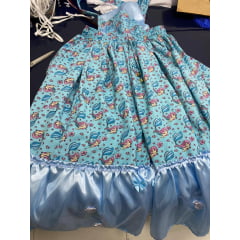 Roupas Mauren (Jardineira, bolsa doce e bombacho) 