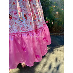 Jardineira de Erê – Estampa de Doces