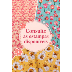 Jardineira de Erê – Estampa de Doces